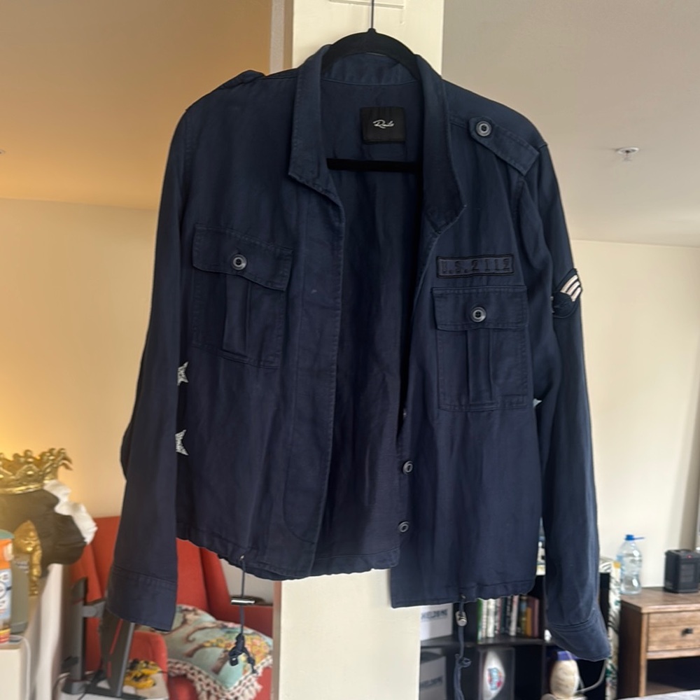 Navy Blue Men's Jacket